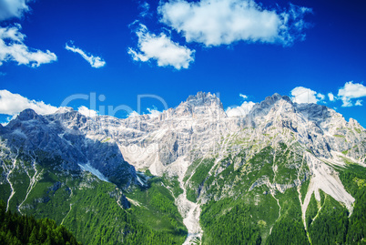 Dolomites in summer