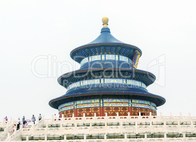 Summer Palace Tower Pagoda's, as viewed in wet season