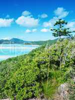 Whitehaven beach in the Whitsunday archipelago, Australia