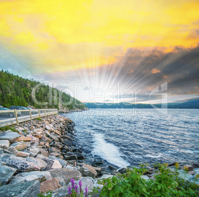 Coast of Quebec, Canada