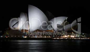 SYDNEY - JUL 23, 2010: The Opera House at twilight in Sydney, Au