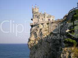 View of the Swallow's Nest Castle