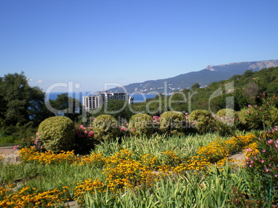 View of the Crimean coast