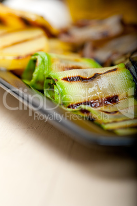 grilled assorted vegetables