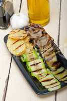 grilled assorted vegetables