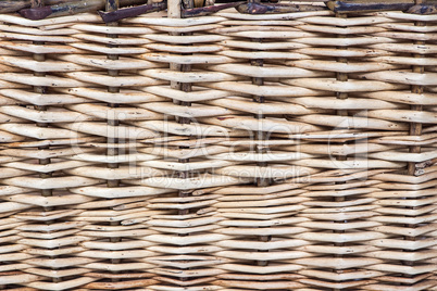 Photo of basket's texture