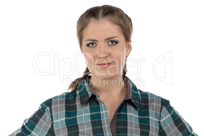 Image of young farmer woman