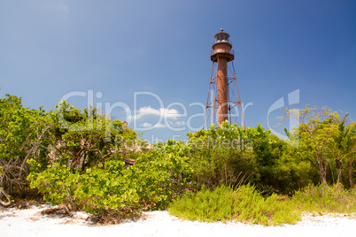 Leuchtturm auf Sanibel Island in Florida