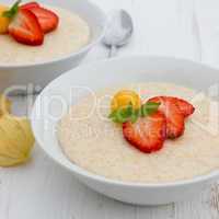 Semolina porridge