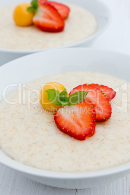 Semolina porridge