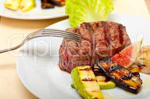 grilled beef filet mignon