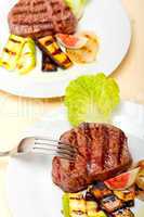 grilled beef filet mignon