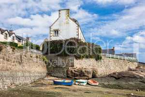 Hafen in der Bretagne