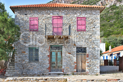 Traditional stone house