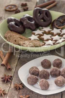 Christmas pastries and sweets