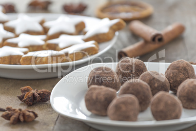 Christmas pastries and sweets