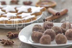 Christmas pastries and sweets