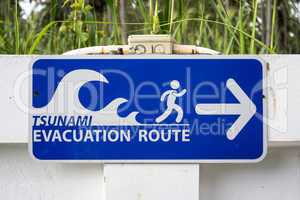 evacuation route