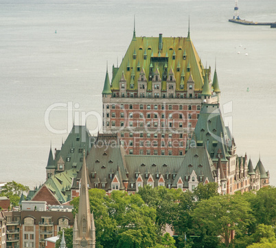 Magnificence of Hotel Chateau de Frontenac, Quebec Castle