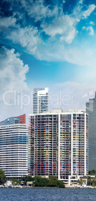 Buildings and skyline of Miami, Florida