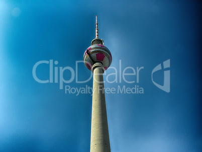 Berlin Alexanderplatz with the famous TV tower