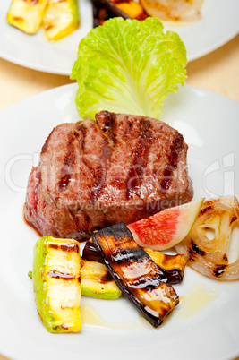 grilled beef filet mignon