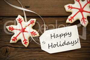 Happy Holidays with Christmas Star Cookies