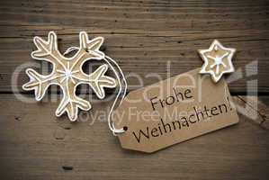 German Christmas Greetings with Ginger Breads