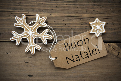 Italian Christmas Greetings with Ginger Breads