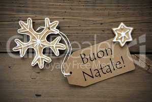 Italian Christmas Greetings with Ginger Breads