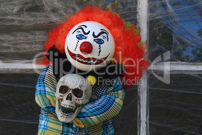 Halloween Killer Clown Doll