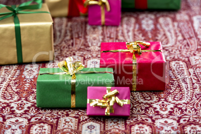 Three Presents Standing Out