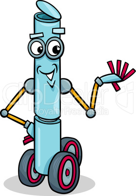 fanatasy robot cartoon illustration