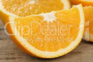 Geschnittene Orangen Früchte