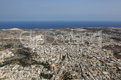 Luftbild Panorama Insel Malta