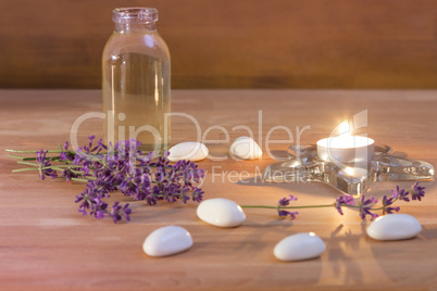 Tea Candle and lavender