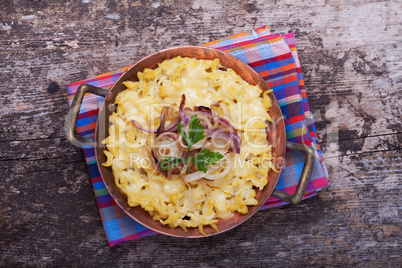 Bayerische Spätzle mit Käse