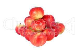 Red ecological grown apple