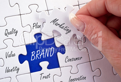 Brand - Marketing Concept