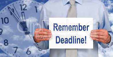 Remember Deadline