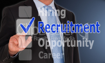 Recruitment - Business Concept