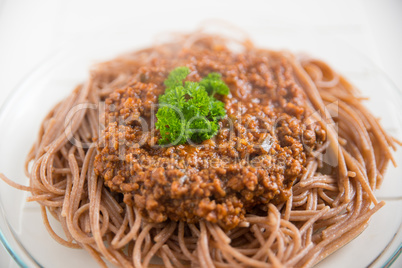 Vollkorn Spaghetti Bolognese