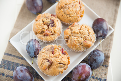 Pflaumen Muffins