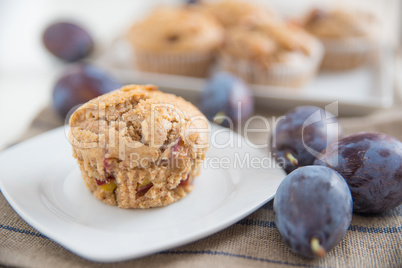 Pflaumen Muffins