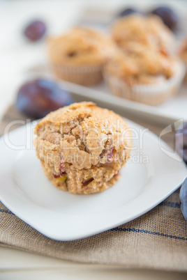 Pflaumen Muffins