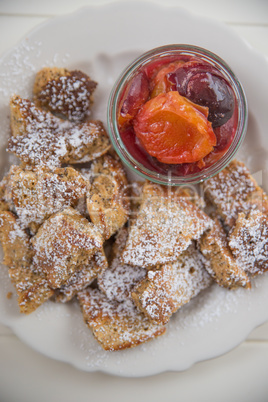 Kaiserschmarrn mit Zwetschgenröster