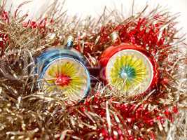 Retro look Christmas decoration