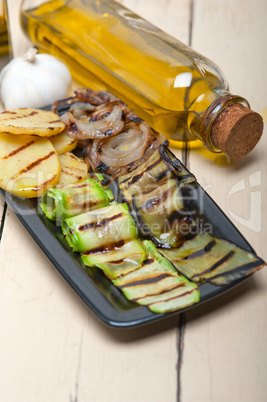 grilled assorted vegetables