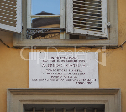 Alfredo Casella house