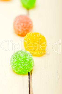 sugar jelly fruit candy